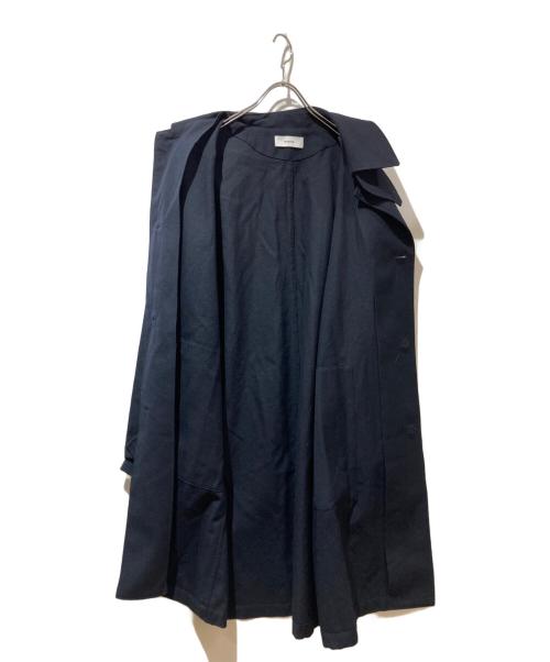 MARKA（マーカ）MARKA (マーカ) SHIRT COAT WOOL VINTAGE GABARDINE ネイビー サイズ:3の古着・服飾アイテム