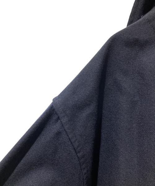 MARKA（マーカ）MARKA (マーカ) SHIRT COAT WOOL VINTAGE GABARDINE ネイビー サイズ:3の古着・服飾アイテム