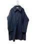 MARKA（マーカ）の古着「SHIRT COAT WOOL VINTAGE GABARDINE」｜ネイビー