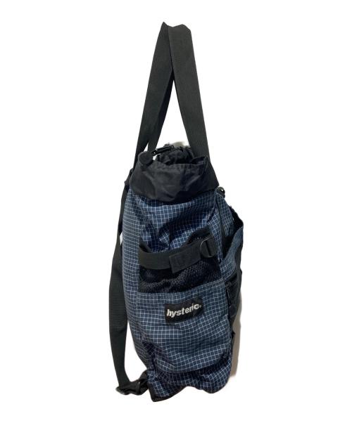 hysterics（ヒステリックス）hysterics (ヒステリックス) 2WAYバッグ ブラック×ネイビーの古着・服飾アイテム