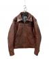 BOLINI（ボリーニ）の古着「レザージャケット」｜ブラウン