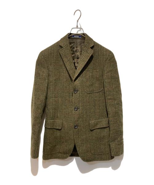 Rugby Ralph Lauren（ラグビーラルフローレン）Rugby Ralph Lauren (ラグビーラルフローレン) ウール3Bテーラードジャケット ブラウン サイズ:Sの古着・服飾アイテム