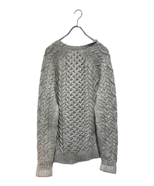 POLO RALPH LAUREN（ポロ・ラルフローレン）POLO RALPH LAUREN (ポロ・ラルフローレン) 星条旗ニット グレー サイズ:Sの古着・服飾アイテム