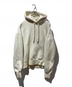 amiアミ）の古着「プルオーバーパーカー」｜ホワイト