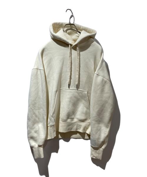 ami（アミ）ami (アミ) プルオーバーパーカー ホワイト サイズ:Sの古着・服飾アイテム