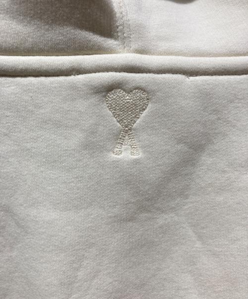 ami（アミ）ami (アミ) プルオーバーパーカー ホワイト サイズ:Sの古着・服飾アイテム