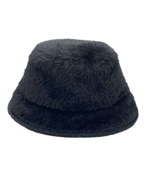 CELINE（セリーヌ）CELINE (セリーヌ) アルパカバケットハット ブラックの古着・服飾アイテム