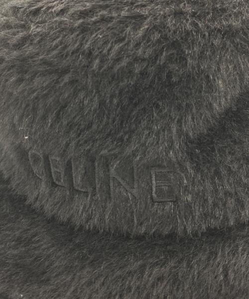 CELINE（セリーヌ）CELINE (セリーヌ) アルパカバケットハット ブラックの古着・服飾アイテム