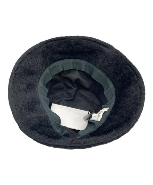 CELINE（セリーヌ）CELINE (セリーヌ) アルパカバケットハット ブラックの古着・服飾アイテム