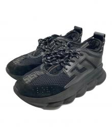 VERSACE（ヴェルサーチェ）の古着「スニーカー」｜ブラック