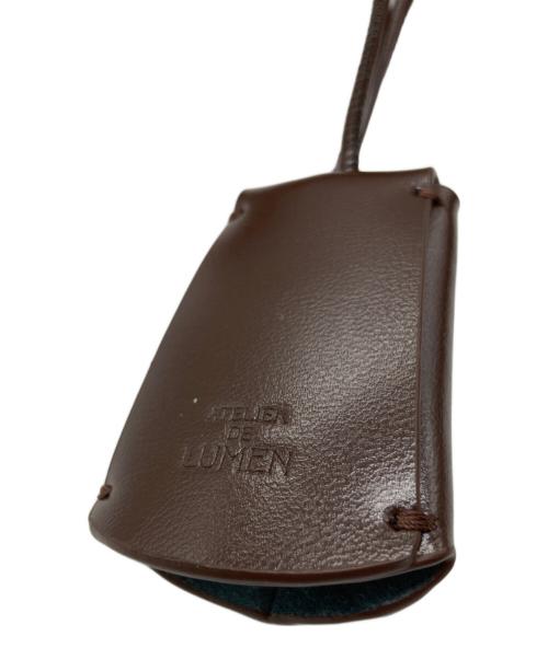lumen（ー）lumen (ー) モニークショルダーバッグ ブラウンの古着・服飾アイテム