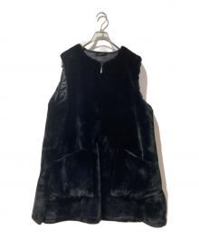 Barbour×BEAMS BOY（バブアー×ビームスボーイ）の古着「Liner Vest」｜ブラック