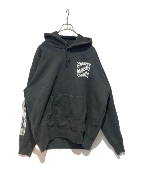 MASSES（マシス）MASSES (マシス) プリントパーカー ブラック サイズ:Ｌの古着・服飾アイテム