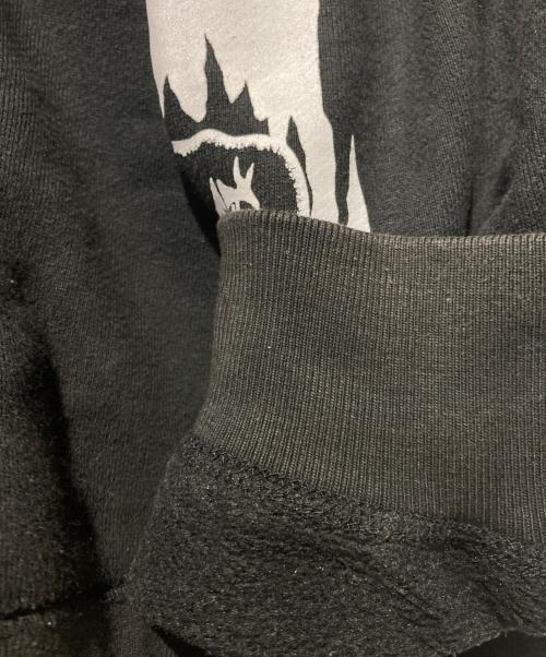 MASSES（マシス）MASSES (マシス) プリントパーカー ブラック サイズ:Ｌの古着・服飾アイテム