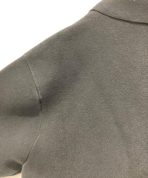 stussy（ステューシー）stussy (ステューシー) Perforated Swirl Knit Shirt ブラック サイズ:Mの古着・服飾アイテム