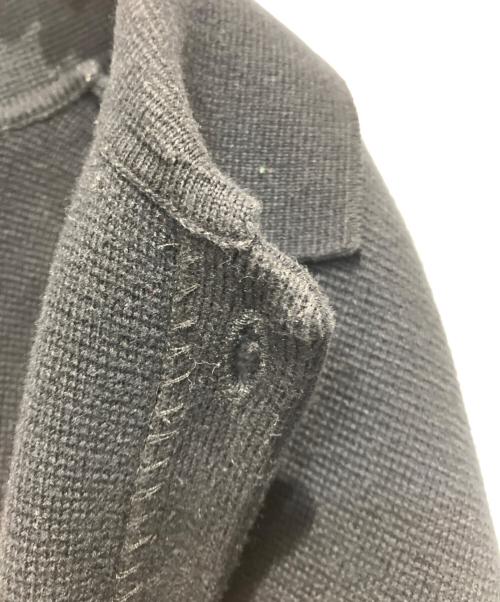 stussy（ステューシー）stussy (ステューシー) Perforated Swirl Knit Shirt ブラック サイズ:Mの古着・服飾アイテム