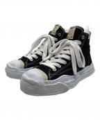 Maison MIHARA YASUHIROメゾン ミハラ ヤスヒロ）の古着「ハイカットスニーカー」｜ブラック