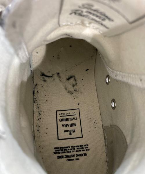 Maison MIHARA YASUHIRO（メゾン ミハラ ヤスヒロ）Maison MIHARA YASUHIRO (メゾン ミハラ ヤスヒロ) ハイカットスニーカー ブラック サイズ:42の古着・服飾アイテム