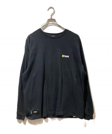 中古・古着通販】WTAPS (ダブルタップス) 長袖Tシャツ ブラック サイズ