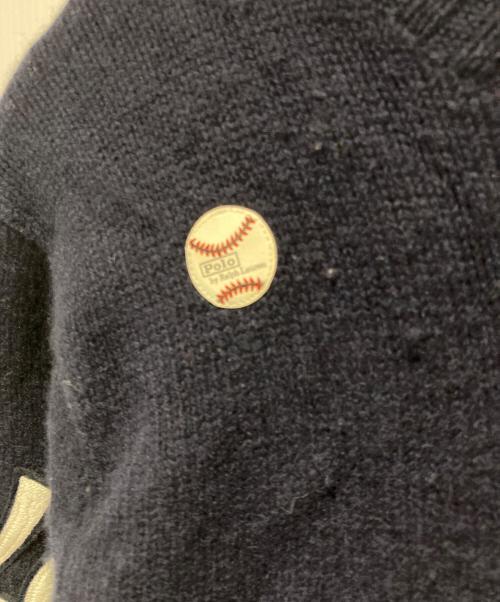 POLO RALPH LAUREN（ポロ・ラルフローレン）POLO RALPH LAUREN (ポロ・ラルフローレン) Yankeesポロベアーセーター ネイビー サイズ:Sの古着・服飾アイテム