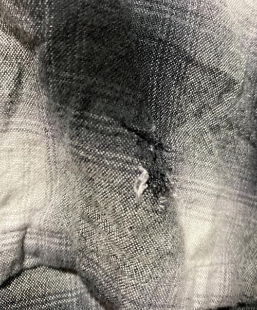 TOWN CRAFT（タウンクラフト）TOWN CRAFT (タウンクラフト) オンブレチェックシャツ ブラック サイズ:Mの古着・服飾アイテム