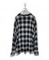 TOWN CRAFT (タウンクラフト) オンブレチェックシャツ ブラック サイズ:M：11000円