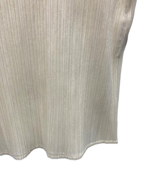 PLEATS PLEASE（プリーツプリーズ）PLEATS PLEASE (プリーツプリーズ) プリーツブラウス ホワイト サイズ:3の古着・服飾アイテム