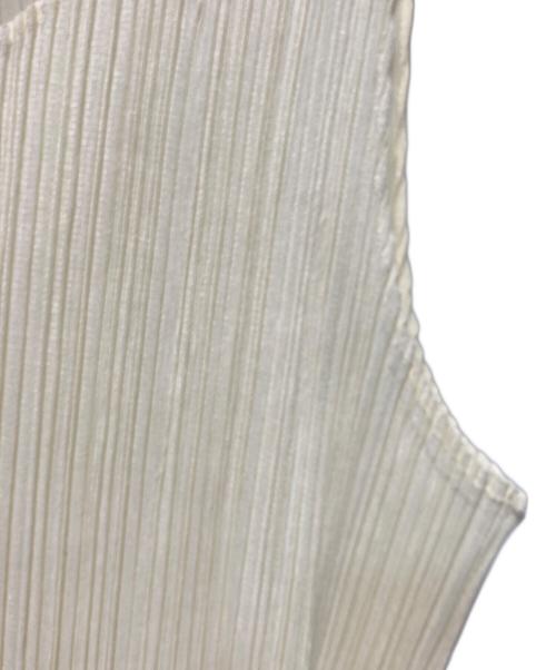 PLEATS PLEASE（プリーツプリーズ）PLEATS PLEASE (プリーツプリーズ) プリーツブラウス ホワイト サイズ:3の古着・服飾アイテム