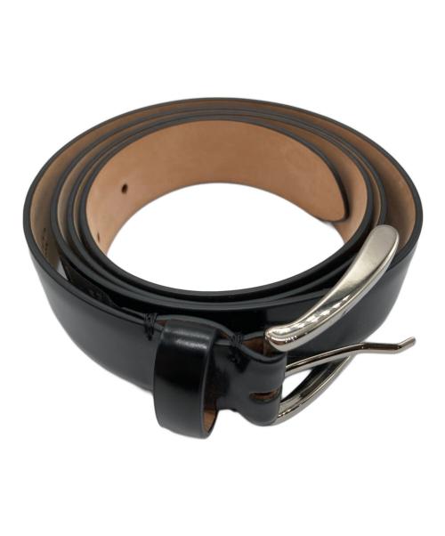 Maison Margiela（メゾンマルジェラ）Maison Margiela (メゾンマルジェラ) レザーベルト ブラック サイズ:Mの古着・服飾アイテム