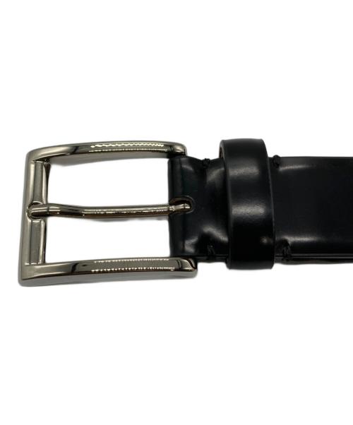 Maison Margiela（メゾンマルジェラ）Maison Margiela (メゾンマルジェラ) レザーベルト ブラック サイズ:Mの古着・服飾アイテム