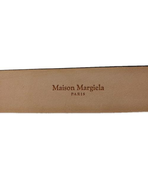Maison Margiela（メゾンマルジェラ）Maison Margiela (メゾンマルジェラ) レザーベルト ブラック サイズ:Mの古着・服飾アイテム