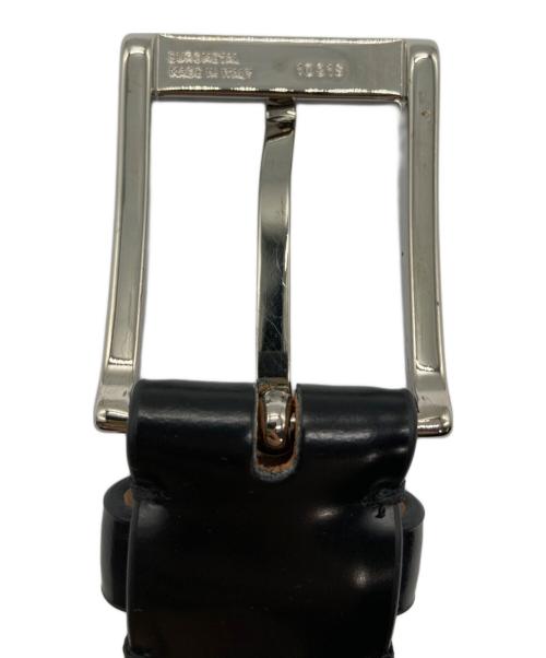 Maison Margiela（メゾンマルジェラ）Maison Margiela (メゾンマルジェラ) レザーベルト ブラック サイズ:Mの古着・服飾アイテム