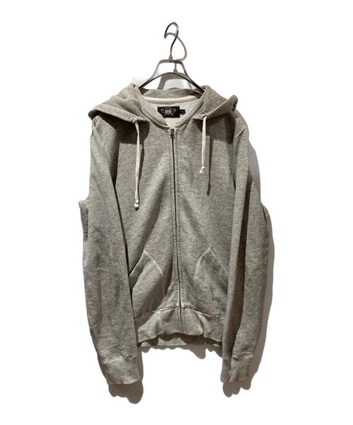 RRL（ダブルアールエル）RRL (ダブルアールエル) ジップパーカー グレー サイズ:Sの古着・服飾アイテム
