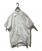 Yohji Yamamoto pour hommeヨウジヤマモト プールオム）の古着「半袖シャツ」｜ホワイト