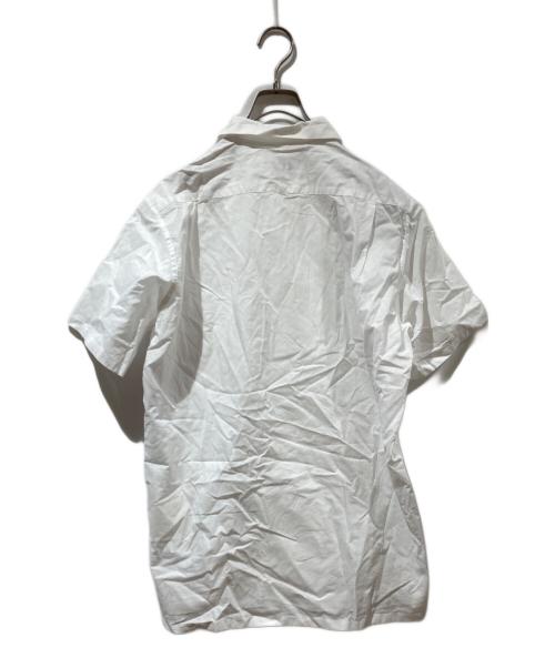 Yohji Yamamoto pour homme（ヨウジヤマモト プールオム）Yohji Yamamoto pour homme (ヨウジヤマモト プールオム) 半袖シャツ ホワイト サイズ:2の古着・服飾アイテム