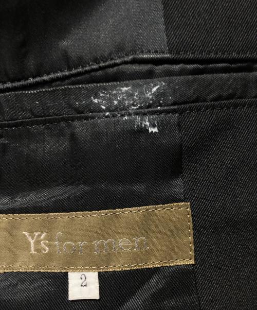 Y's for men（ワイズフォーメン）Y'S for men (ワイズフォーメン) テーラードジャケット ブラック サイズ:2の古着・服飾アイテム
