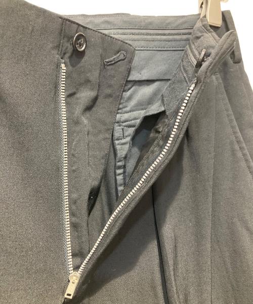 Yohji Yamamoto COSTUME D' HOMME（ヨウジヤマモト コスチュームドオム）Yohji Yamamoto COSTUME D' HOMME (ヨウジヤマモト コスチュームドオム) 2タックスラックス ブラック サイズ:２の古着・服飾アイテム
