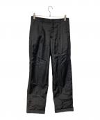 COMME des GARCONS HOMME PLUSコムデギャルソンオムプリュス）の古着「ナイロンパンツ」｜ブラック