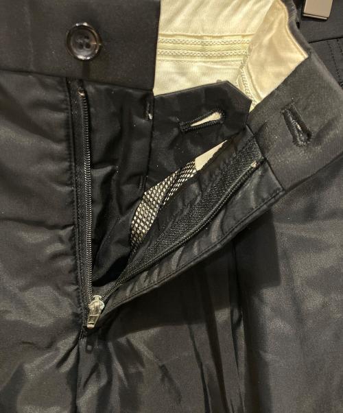 COMME des GARCONS HOMME PLUS（コムデギャルソンオムプリュス）COMME des GARCONS HOMME PLUS (コムデギャルソンオムプリュス) ナイロンパンツ ブラック サイズ:Mの古着・服飾アイテム