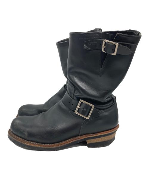 RED WING（レッドウィング）RED WING (レッドウィング) エンジニアブーツ ブラック サイズ:7 1/2の古着・服飾アイテム