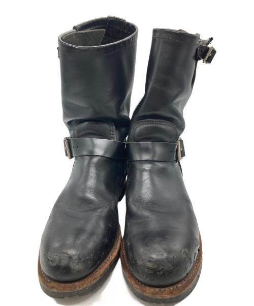 RED WING（レッドウィング）RED WING (レッドウィング) エンジニアブーツ ブラック サイズ:7 1/2の古着・服飾アイテム