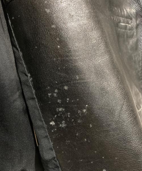 Y's（ワイズ）Y's (ワイズ) レザージャケット ブラック サイズ:不明の古着・服飾アイテム