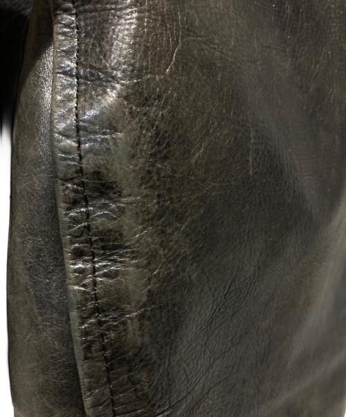 Y's（ワイズ）Y's (ワイズ) レザージャケット ブラック サイズ:不明の古着・服飾アイテム