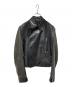 Y's（ワイズ）の古着「レザージャケット」｜ブラック