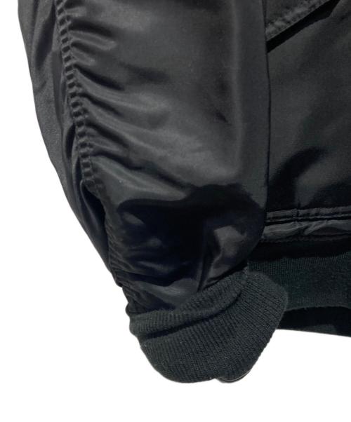 HOUSTON（ヒューストン）HOUSTON (ヒューストン) EMBROIDERY CWU-45/P FLIGHT JACKET ブラック サイズ:Lの古着・服飾アイテム