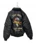 HOUSTON (ヒューストン) EMBROIDERY CWU-45/P FLIGHT JACKET ブラック サイズ:L：10000円