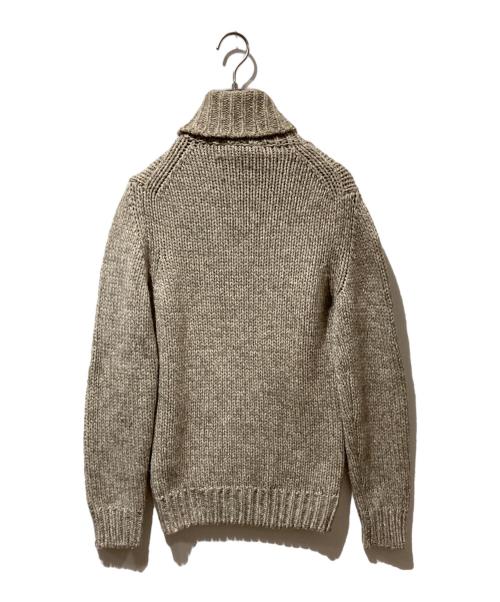 Zanone（ザノーネ）Zanone (ザノーネ) タートルネックニット ベージュ サイズ:46の古着・服飾アイテム