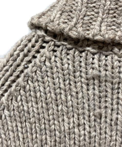 Zanone（ザノーネ）Zanone (ザノーネ) タートルネックニット ベージュ サイズ:46の古着・服飾アイテム