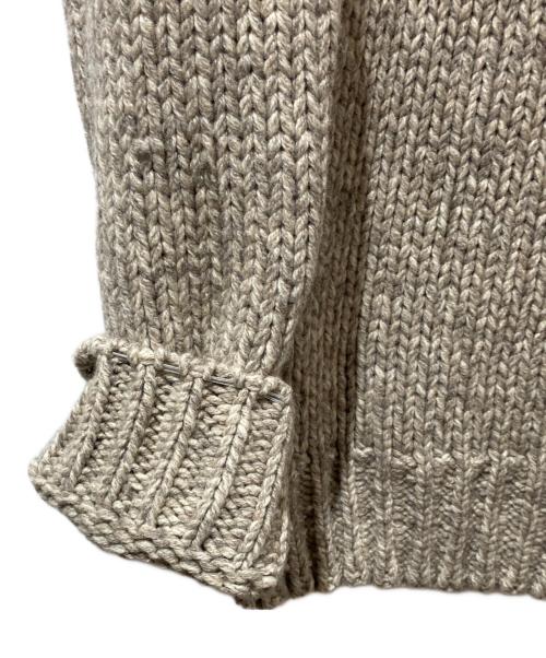 Zanone（ザノーネ）Zanone (ザノーネ) タートルネックニット ベージュ サイズ:46の古着・服飾アイテム