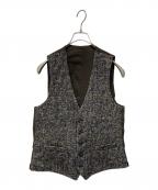 LARDINIラルディーニ）の古着「切替ジレ」｜ブラウン